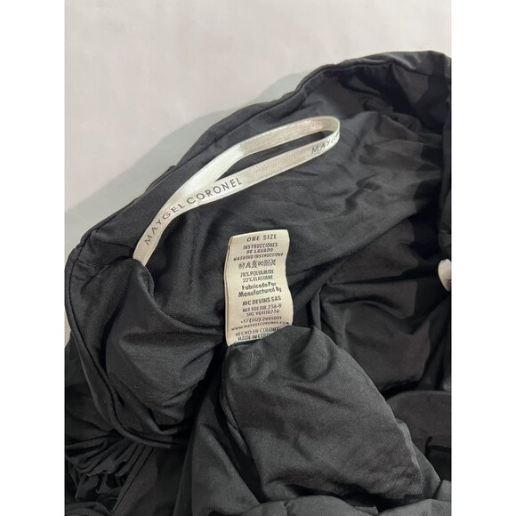 Maygel Coronel Sinu Strapless Ruched Mini Dress in Black - Picture 5 of 5